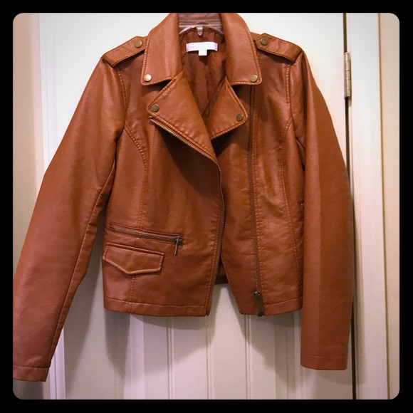 New York & Company Jackets & Blazers - Faux leather jacket